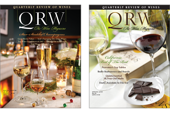 Winter 2007/08 and Spring 2008 QRW covers